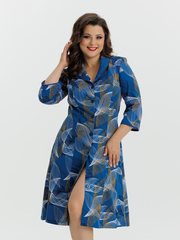 4548/1 Халат на пуговицах