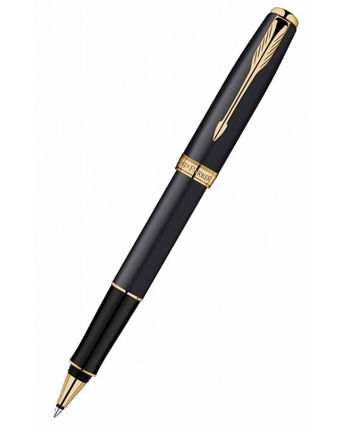 Ручка-роллер Parker Sonnet T528 Matt Black GT (S0817970)