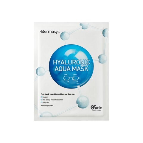 DERMASYS Увлажняющая маска из микрофибры с гиалуроновой кислотой Hyaluronic Aqua Mask