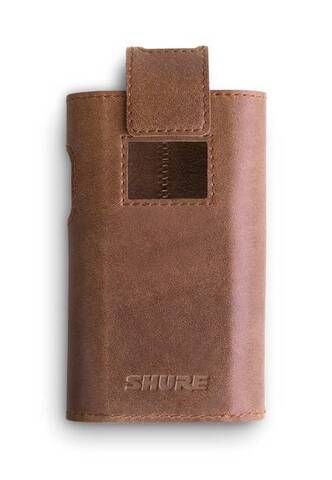 SHURE EAAMPCASE кожаный чехол для усилителей для наушников и ЦАП SHURE