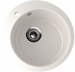 ULGRAN U-405  Круглая мойка с отверстием под смеситель