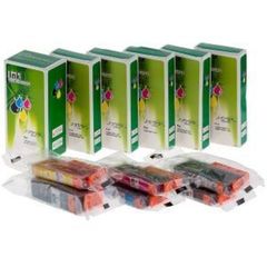 Комплект совместимых картриджей CLI-471 XL для Canon MG5740/MG6840/MG7740 (6 штук)