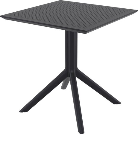 Стол пластиковый Siesta Contract Sky Table 70, черный