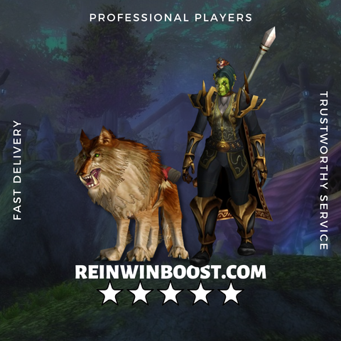 Trainee's Outrider Wolf Mount Boost