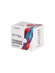 Набор струйных картриджей Sakura 3711C004 (460 Black,  461 Color) для Canon Pixma MG5740, MG6840, MG7740, пигментный тип чернил, мультипак, 15, 15 мл., 400 к.