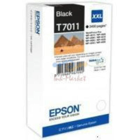 T7011 Картридж EPSON черный экстраповышенной емкости для WP-4015/WP-4095/WP-4515/WP-4595