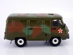 UAZ-3741 Military camouflage dark summer 1:43 Agat Mossar Tantal