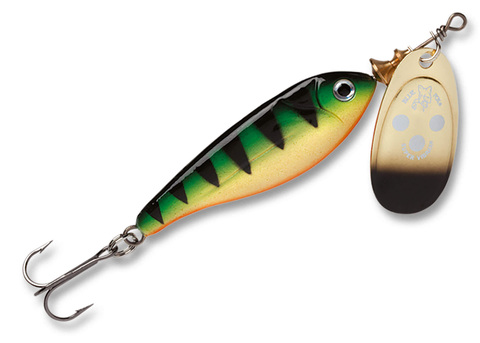 Блесна Blue Fox Minnow Super Vibrax №1, цвет GP, арт. BFMSV1-GP