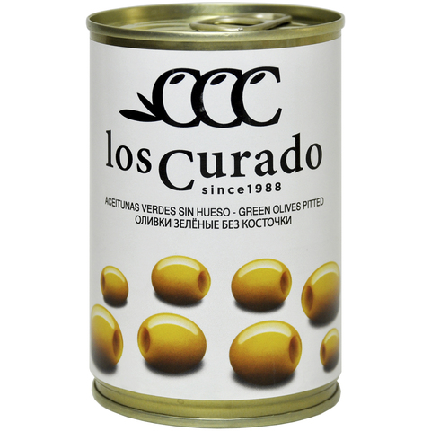 Los Curado  Оливки зеленые без косточки,  300г