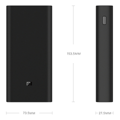 Аккумулятор Xiaomi Mi Power Bank 3 Pro 20000mAh (PLM07ZM)