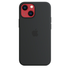 iPhone 13 mini Silicone Case with MagSafe Midnight