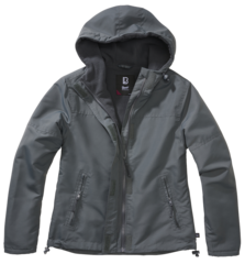 Brandit WOMEN FRONTZIP WINDBREAKER anthracite