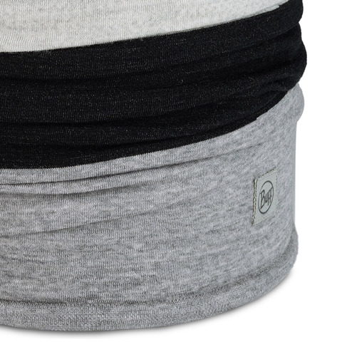 Картинка шарф-труба Buff Wool lightweight Greyish - 3