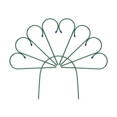 Заборчик Садово-парковый «Павлин» 0.7 х 0.9 м Россия