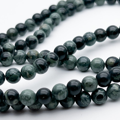 "Яшма камбаба" (риолит), диаметр около 6,3-6,5 мм, цена за 29-30 шт (1/2 нити)