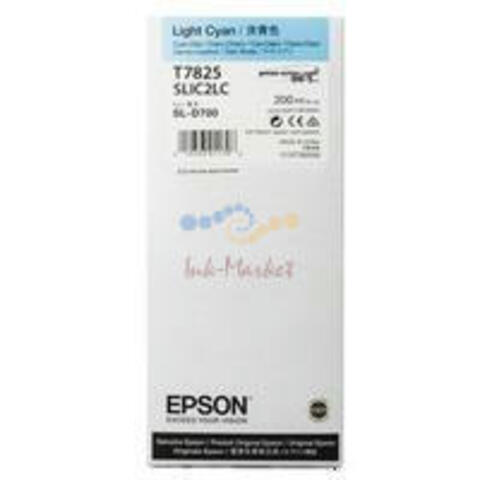 Картридж Epson T7825 светло-голубой для минифотолаборатории SureLab SL-D700 C13T782500