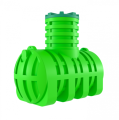 Емкость подземная пищевая Мультпласт ДПВ2000 2000 л. горизонтальная (2150x1100x1930см;81кг;зеленый) - арт.555434.59