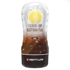 Прозрачный текстурированный мастурбатор Vacuum Cup Masturbator Stellar - 