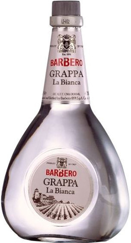 Граппа Barbero, Bianco, 0.7 л