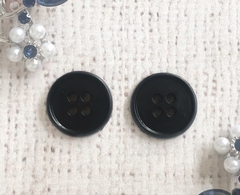 Пуговицы, d 1,7 см, чёрный