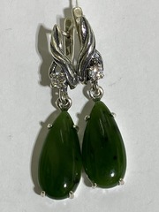Эвора (серьги из серебра)