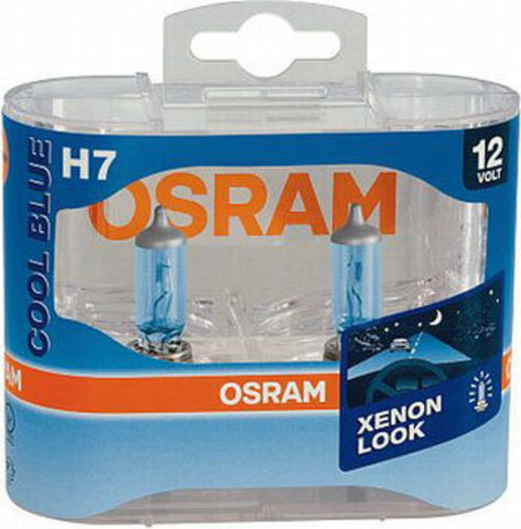 Галогенные лампы Osram H7 Cool Blue 4000K 64210 CB