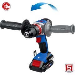 ЗУБР Т7, 20 В, 70 Н·м, 2 АКБ (2 А·ч), бесщеточная ударная дрель-шуруповерт, кейс, Профессионал (DBS-201-22)