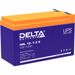 Аккумуляторная батарея Delta HRL 12-7.2 X (12V / 7.2Ah)