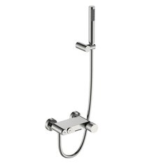 Boheme 123-NB Смеситель STICK для ванны Nikel Brush с ручкой DIAMOND фото