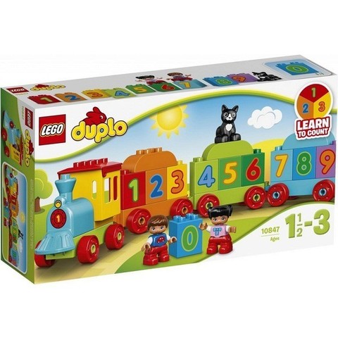 LEGO Duplo: Поезд считай и играй 10847 — My First Number Train  — Лего Дупло
