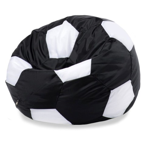 Кресло-мешок «Мяч» Черно-белый
