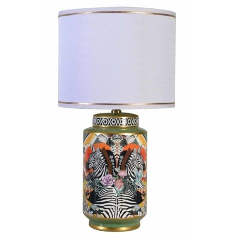 Лампа настольная Zebra, коллекция 