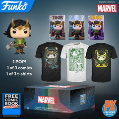Funko POP! Marvel Collector Coprs: Loki Free Comic Book Summer 2020 - PX Exc. (Размер L)