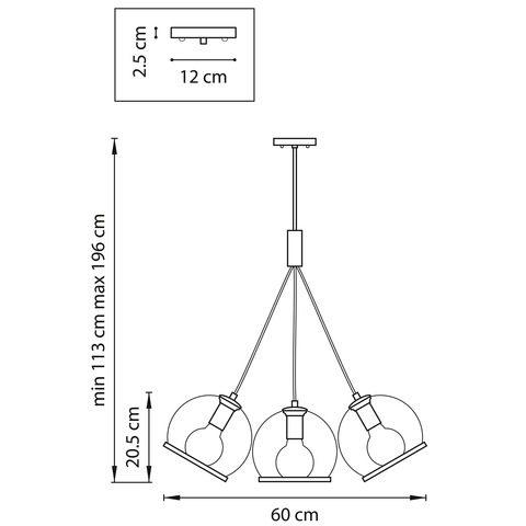 Подвесной светильник Sferico Lightstar 729071