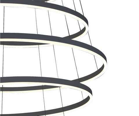 Подвес Kink Light Тор черный Led 284W 8537,19