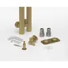 Сунержа 032-0412-1250 ДРНЮАНС PRO" 1200х50 (Матовое золото)
