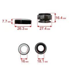 Сальник механический QUATTRO ELEMENTI A1100FL/1300FL G1100FL крыльчатки (770-650-022)