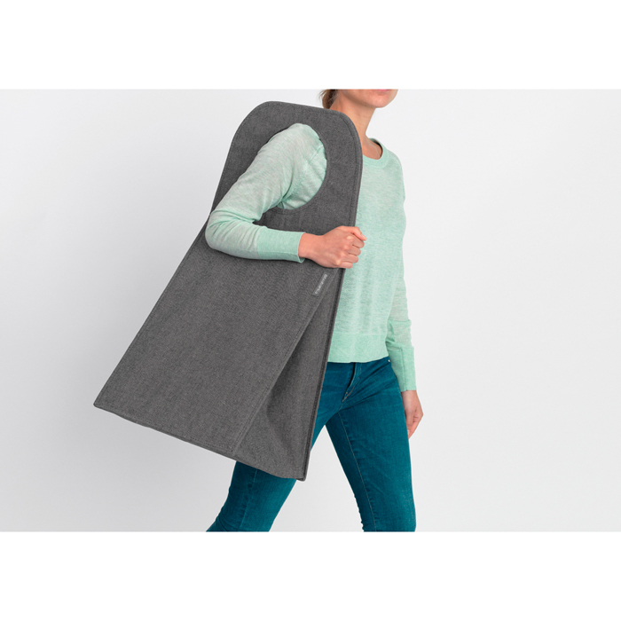 Сумка для белья прямоугольная (55 л), Серо-черный, арт. 120381 - фото 2