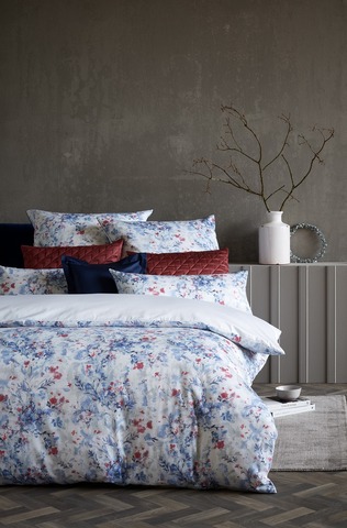 Постельное белье 2 спальное евро Curt Bauer Esther 6218 frosty blue