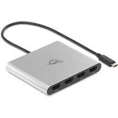 Адаптер HDMI OWC USB-C Quad HDMI 4K Display Adapter с DisplayLinkи питанием