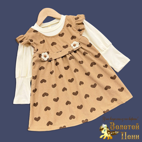 Платье трикотаж детское (1-4) 251112-R6002