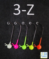 3-Z Джиг-головка форелевая крючок №4 Kumho (0,5г) 5шт/уп.продажа от 2 шт.