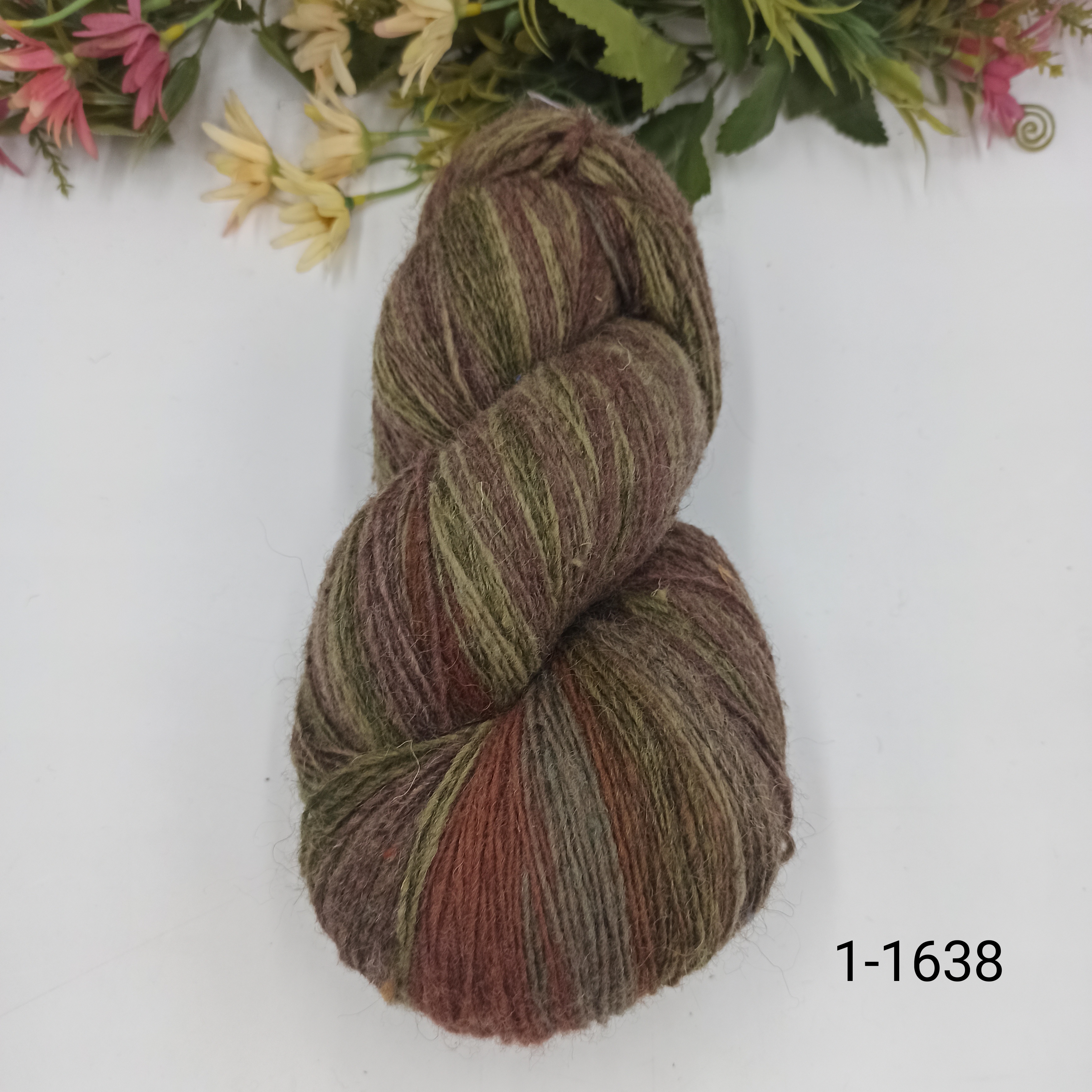 Дундага 6/1 шерсть секционного окрашивания 01-1638 420м/100гр