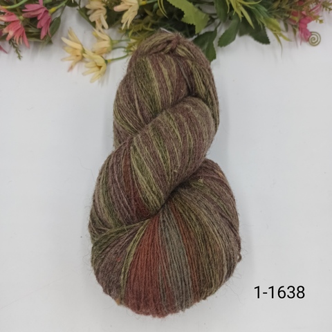 Дундага 6/1 шерсть секционного окрашивания 01-1638 420м/100гр