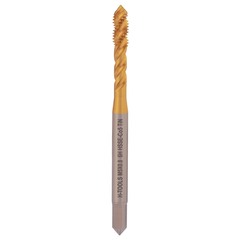 Метчик М 5,0х0,8 (Машинный, винт.) DIN371 HSSE-TiN 6h C/2-3P R45 70мм a=4,9 H-Tools 513X01-C2-0050