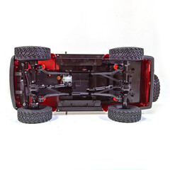 Радиоуправляемый краулер WPL C54-1 Land Cruiser LC80 желтый 1:16 - WPLC54-1-RED