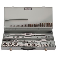 Набор метчиков и плашек M5 -M20 HSS-G 47пр Volkel 49301