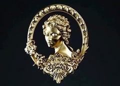 Силиконовый молд Портрет-L