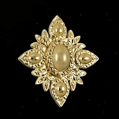 Силиконовый молд Брошь прямоугольная Большая , объемная