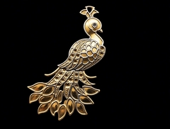 Силиконовый молд № 815 Павлин